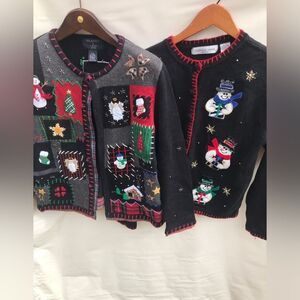 Planet And Company Christmas Sweater And Victoria Jones PM Snowman